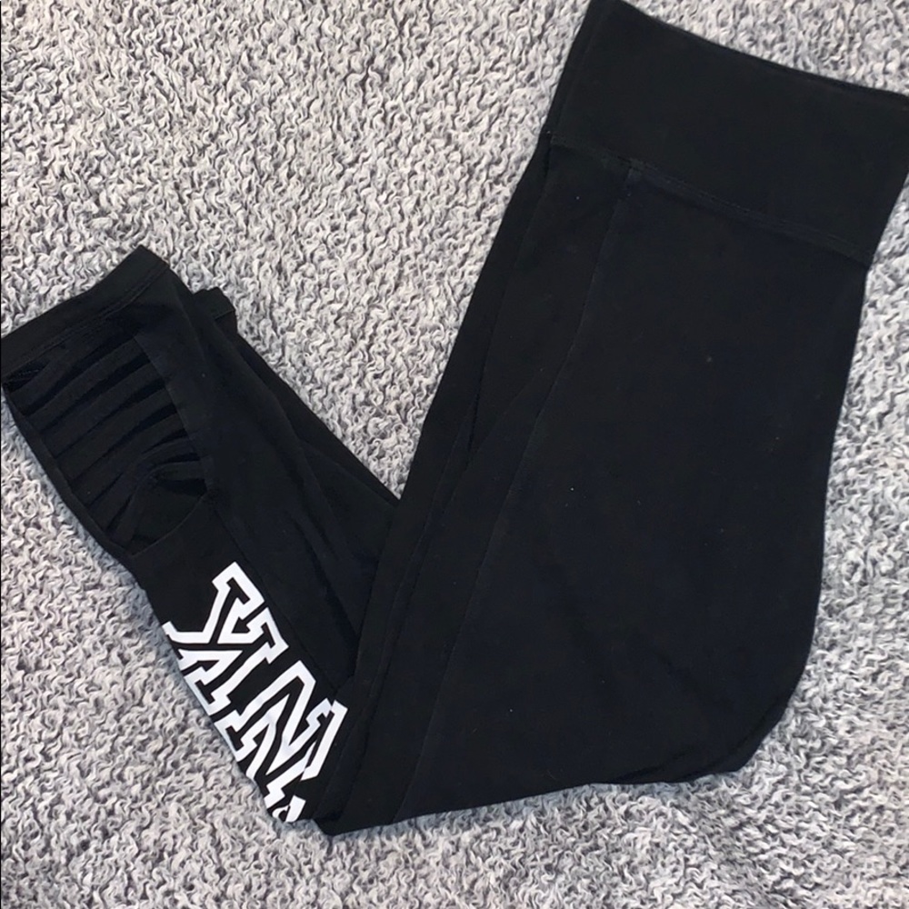 PINK Cropped Yoga Legging